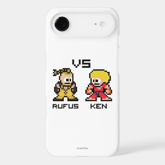 8bit Rufus VS Ken Case-Mate iPhone Case (Back)
