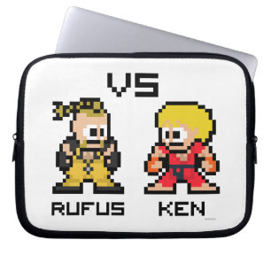 8bit Rufus VS Ken Laptop Sleeve