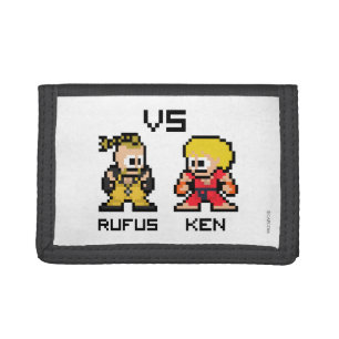 8bit Rufus VS Ken Trifold Wallet