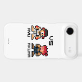 8bit Ryu VS Akuma Case-Mate iPhone Case (Back (Horizontal))