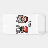 8bit Ryu VS Akuma Case-Mate iPhone Case (Back (Horizontal))