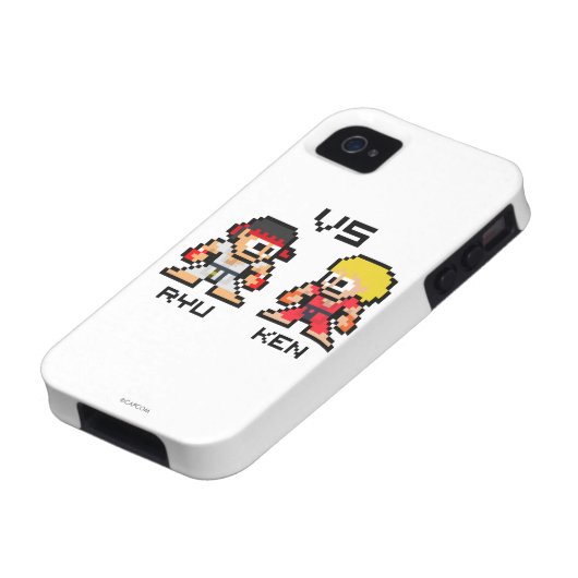 8bit Ryu VS Ken Case-Mate iPhone Case (Bottom)