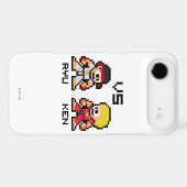 8bit Ryu VS Ken Case-Mate iPhone Case (Back (Horizontal))