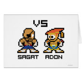 8bit Sagat VS Adon (Front Horizontal)