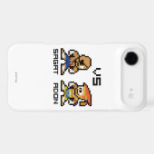 8bit Sagat VS Adon Case-Mate iPhone Case (Back (Horizontal))
