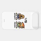 8bit Sagat VS Adon Case-Mate iPhone Case (Back (Horizontal))