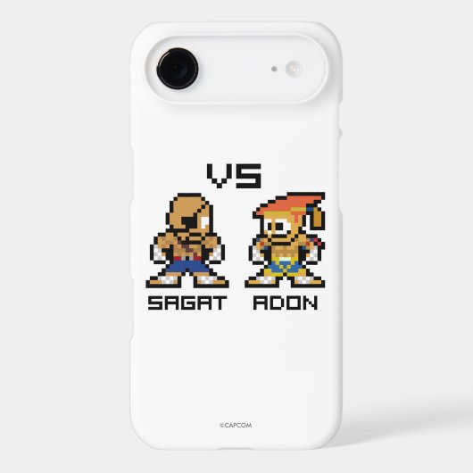 8bit Sagat VS Adon Case-Mate iPhone Case (Back)
