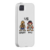 8bit Sagat VS Ryu Case-Mate iPhone Case (Back/Right)