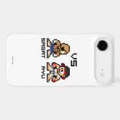 8bit Sagat VS Ryu Case-Mate iPhone Case (Back (Horizontal))