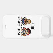 8bit Sagat VS Ryu Case-Mate iPhone Case (Back (Horizontal))
