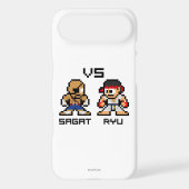 8bit Sagat VS Ryu Case-Mate iPhone Case (Back)