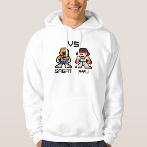 8bit Sagat VS Ryu Hoodie