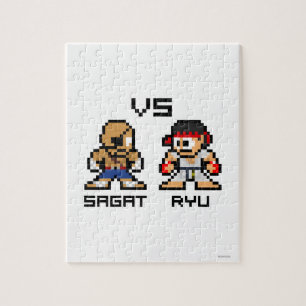 8bit Sagat VS Ryu Jigsaw Puzzle