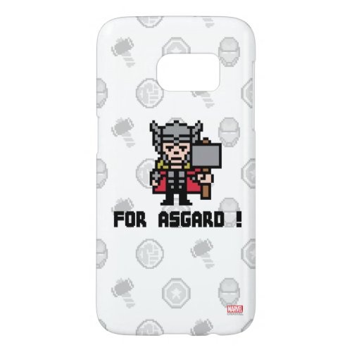 8Bit Thor _ For Asgard Samsung Galaxy S7 Case