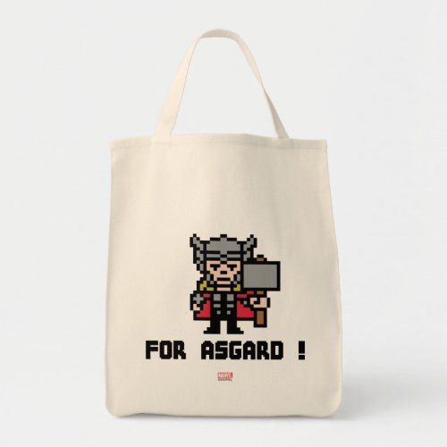 8Bit Thor _ For Asgard Tote Bag