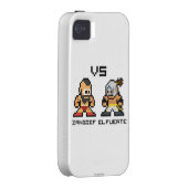 8bit Zangief VS El Fuerte Case-Mate iPhone Case (Back/Right)