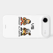 8bit Zangief VS El Fuerte Case-Mate iPhone Case (Back (Horizontal))