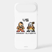 8bit Zangief VS El Fuerte Case-Mate iPhone Case (Back)