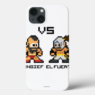 8bit Zangief VS El Fuerte iPhone 13 Case