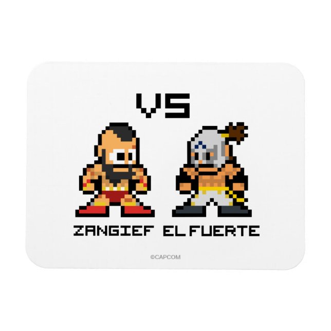 8bit Zangief VS El Fuerte Magnet (Horizontal)