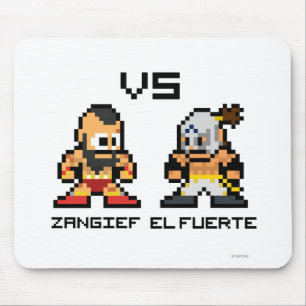 8bit Zangief VS El Fuerte Mouse Pad