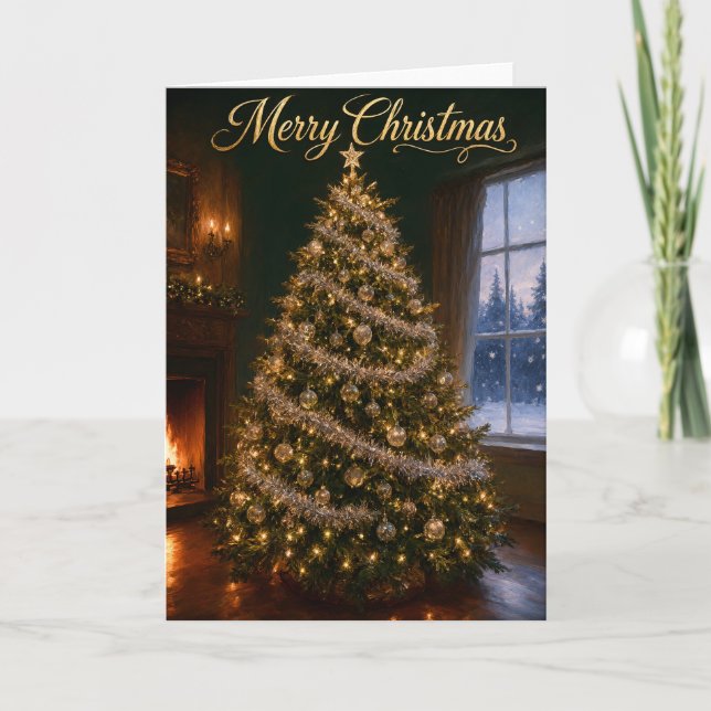 8Ft Christmas Tree Card (Front)