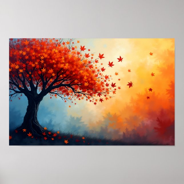 8K Abstract Visions: Modern Textures & Fluid Art Poster (Front)