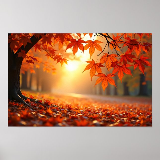 8K Nature’s Majesty: Ultra-HD Landscapes & Scenery Poster (Front)