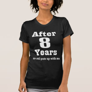 8th Anniversary (Funny) T-Shirt