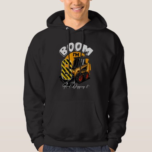 8th Birthday 8 Year Old Awesome Since 2014 Constru Hoodie