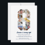 8th Birthday Number 8 Custom Photo Collage Invitation<br><div class="desc">Celebrate your child's momentous 8th Birthday with this cute invitation. It's a personalized photo collage invite that allows you to create a truly unique and memorable design. This customizable template lets you insert your own cherished photos, capturing the precious moments of your kid's year. This invitation is perfect for commemorating...</div>