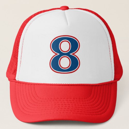 8th Birthday Party Trucker Hat