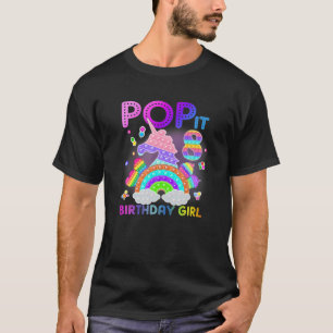 8Th Birthday Unicorn Fidget Pop It Birthday Girl 8 T-Shirt
