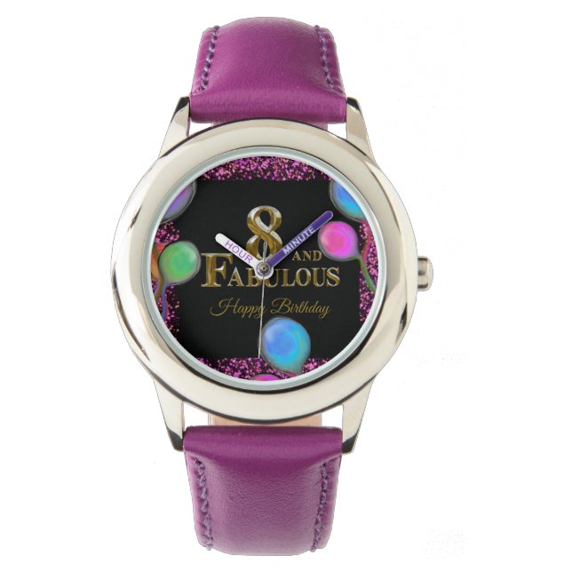 8th  Birthday  Watch (Front)