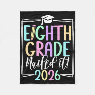 8th Grade 2026 Middle School Graduation _1  Fleece Blanket