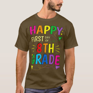 8th Grade Eighth Back to School T-Shirt