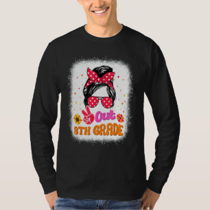 8th grade graduation 2023 peace out 8th grade mess T-Shirt