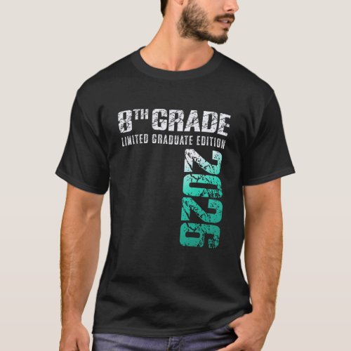 8th Grade Graduation Class of 2026 T-Shirt