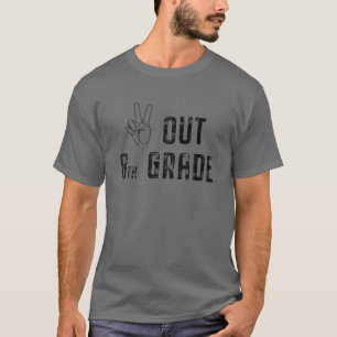 8Th Grade Graduation Gift Idea Peace Out Class Of T-Shirt