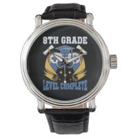 8th Grade Level Complete Gaming Gamer Graduation
