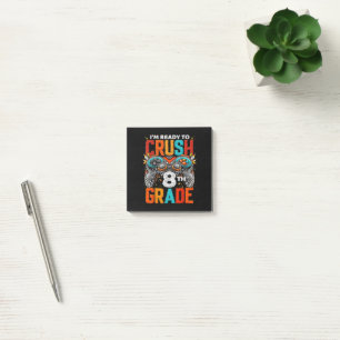 8th Grade Level Unlocked Game On Back To School Post-it Notes