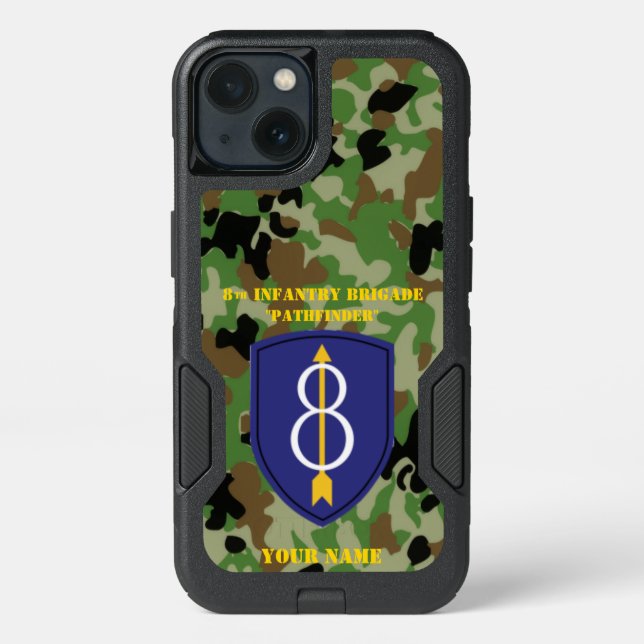 8th INFANTRY BRIGADE OtterBox iPhone 6/6s Case (Back)