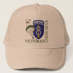 8th Infantry Division Airborne Trucker Hat at Zazzle