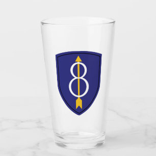 8th Infantry Division Glass