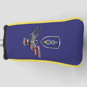 8th Infantry Division “Pathfinder” Eagle Golf Head Cover