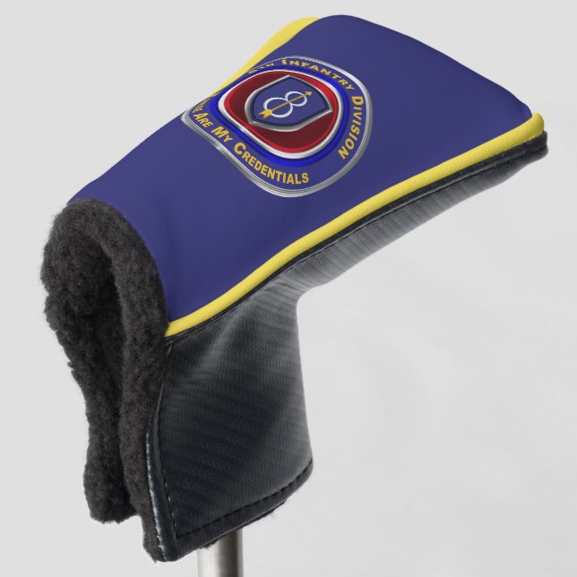 8th Infantry Division “Pathfinder”  Golf Head Cover (3/4 Front)
