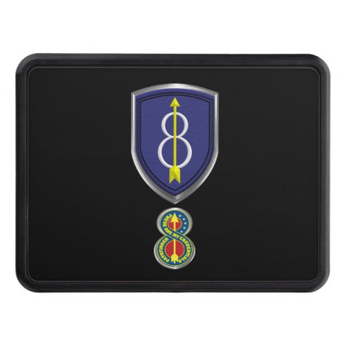 8th Infantry Division Pathfinder Patch  Insigni Hitch Cover