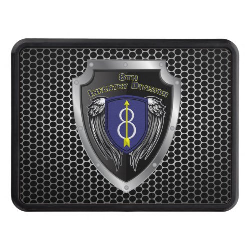 8th Infantry Division Pathfinder Shield  Hitch Cover