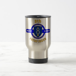 8TH INFANTRY DIVISION "PATHFINDER" TRAVEL MUG