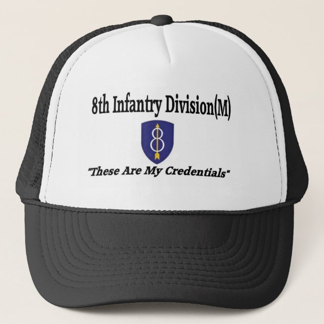8th Infantry Division Trucker Hat (Front)